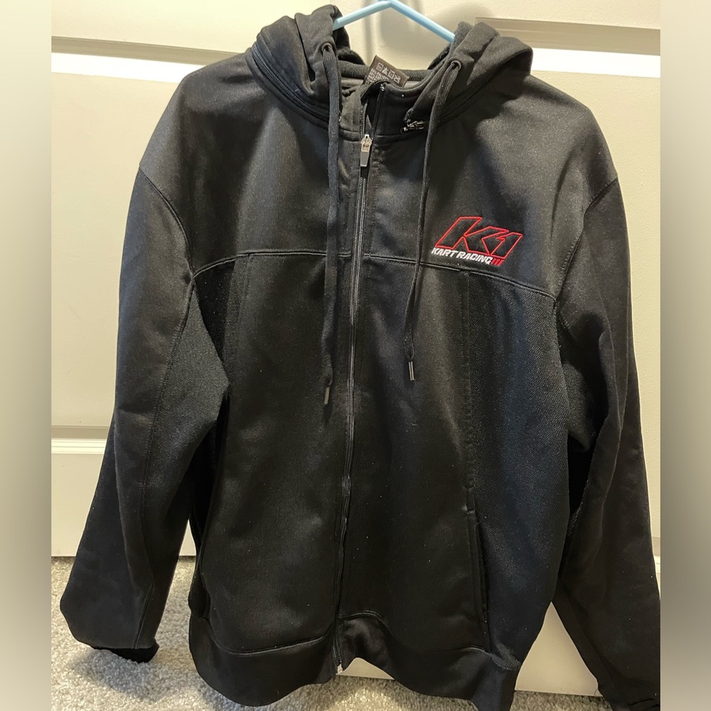 K1 Racing weather tech zip up